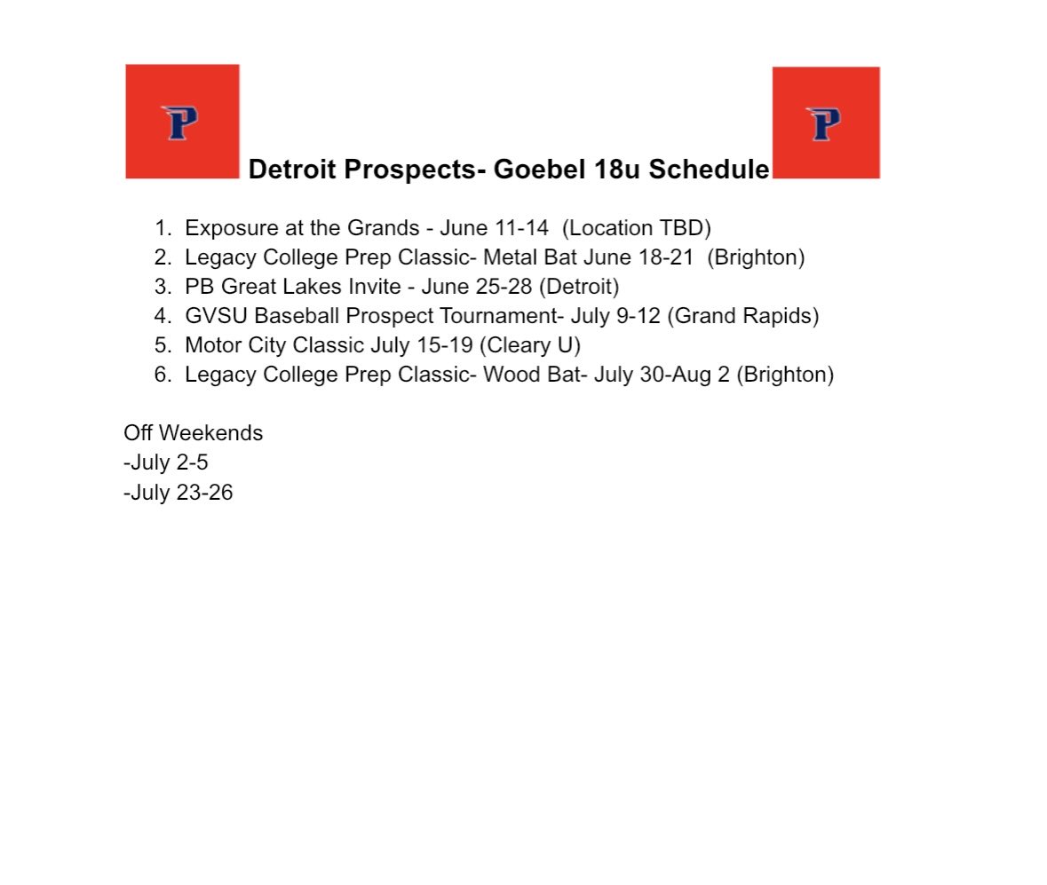 Detroit Prospects -Goebel tweet media