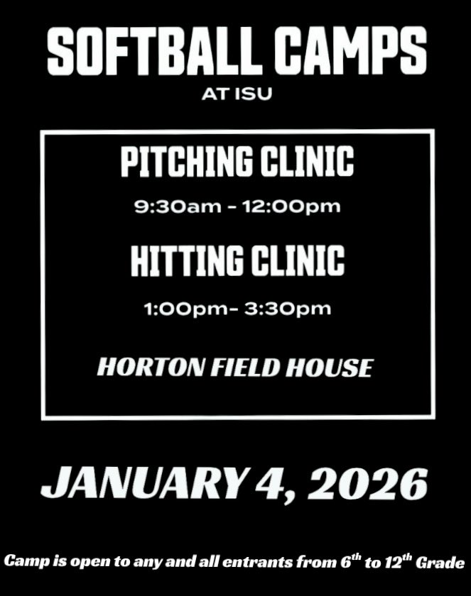 Winter clinics are open! 

tinakramossoftballcamps.com