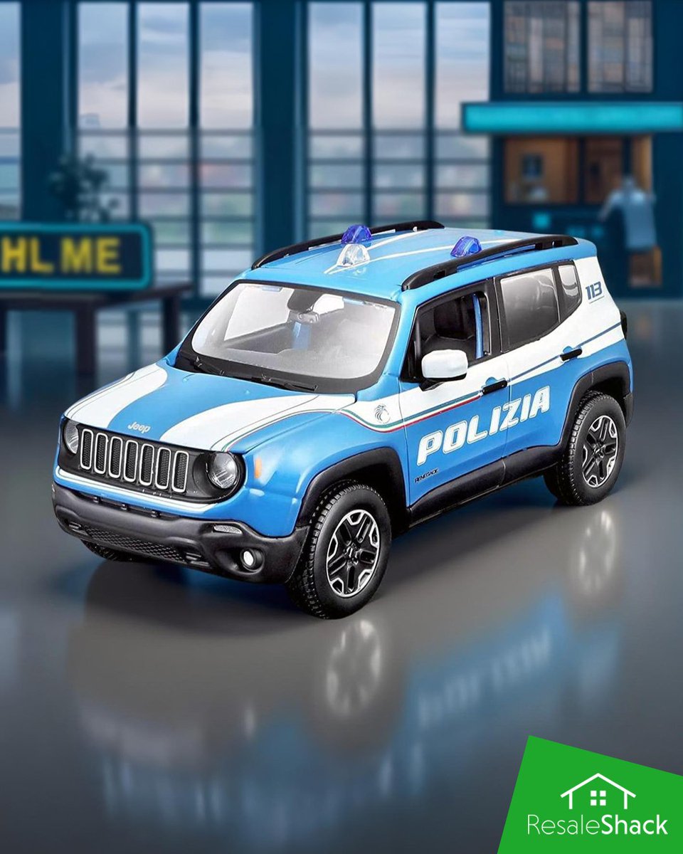 ResaleShack's tweet photo. #Modellino #Maisto riproduzione, in scala 1:24, della #Jeep #Renegade con livrea della #Polizia di Stato, entrata in servizio nel 2016
Acquistalo sul mio negozio #eBay https://t.co/n4xRqypD5A
#JeepRenegade #PoliziaDiStato #Modellismo #DieCast #Scala124 #CollezioneAuto #IdeaRegalo https://t.co/rHuHOy6P0F