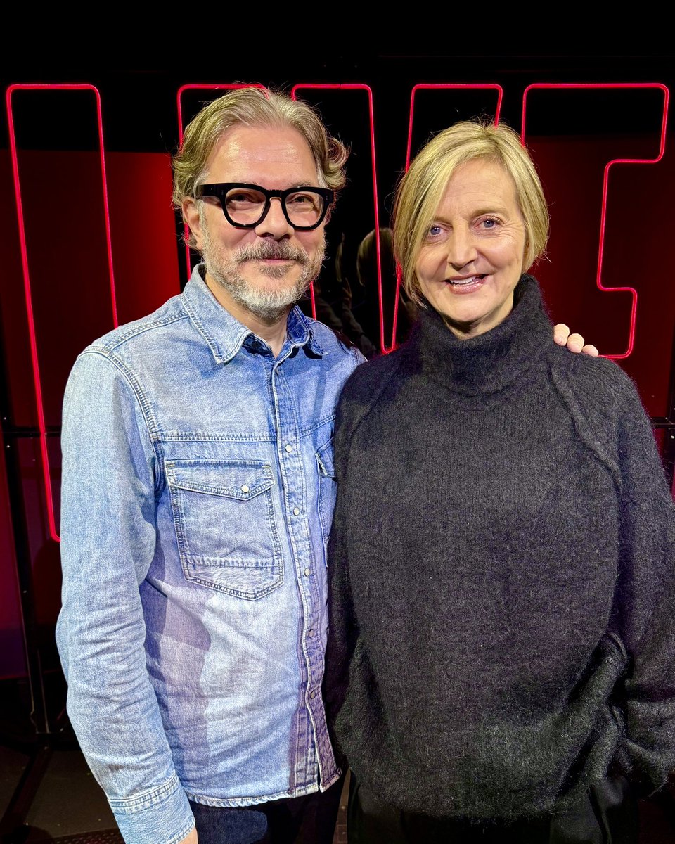In comes company! 

Award-winning director Marianne Elliott is our guest tonight, in conversation LIVE FROM SOHO. 

Full podcast coming soon.