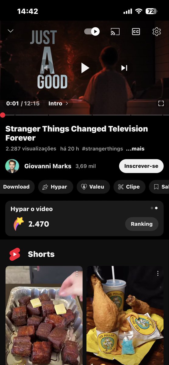 fasolasiii's tweet photo. @EditedByGeo Hey, very good video about Stranger Things… I think season 1 was the best. I first watched it back in 2017 and really enjoyed it.

By the way, I hyped your video to my weekly limit lol. Also subscribed and liked. Good luck on the YouTube journey! https://t.co/DYMnK1c1KO