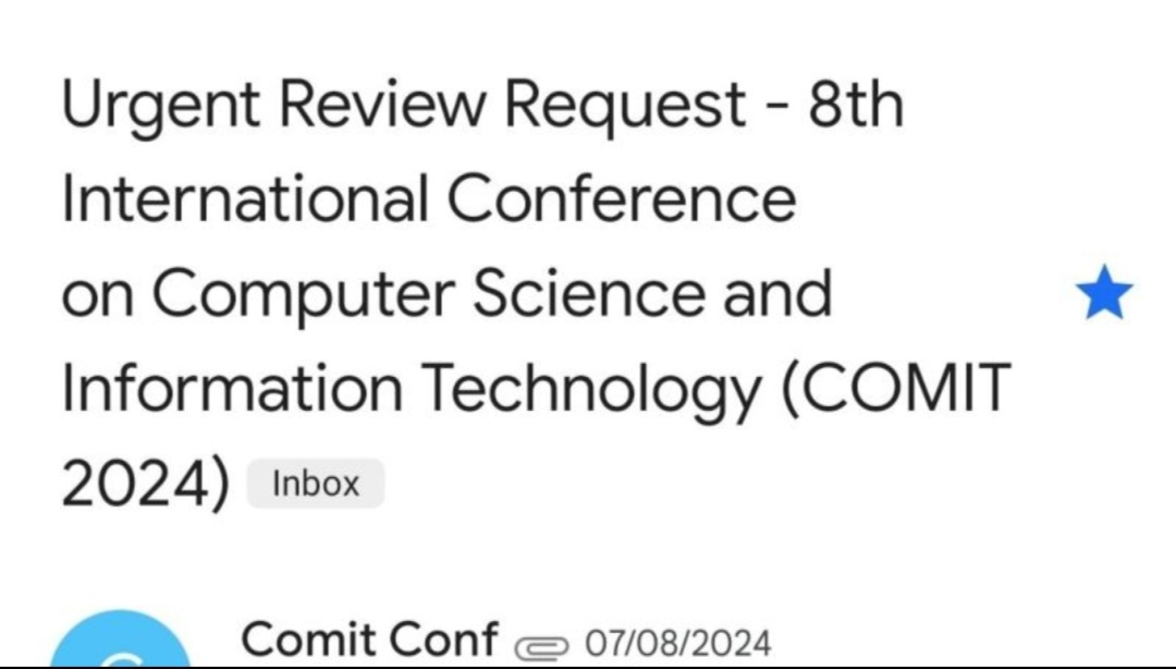 ErAdityaSinghCE's tweet image. Last August 2024, major achievements were achieved. 
#History #HistoricalAchievement #ProgramCommittee #ProgramCommitteeMember #Reviewer #InternationalConference #Position #Chennai #India