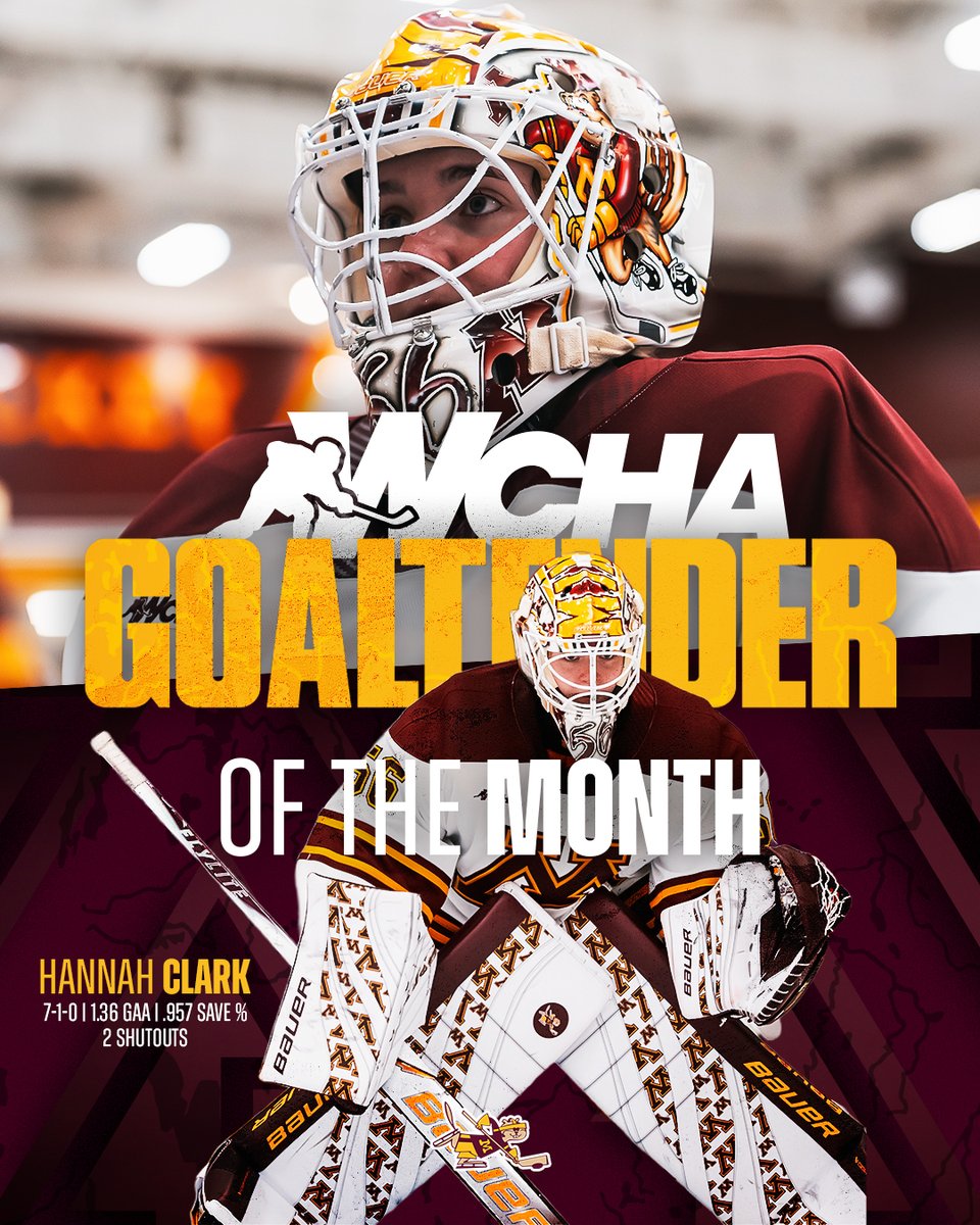 𝐂𝐥𝐚𝐫𝐤 𝐍𝐚𝐦𝐞𝐝 𝐖𝐂𝐇𝐀 𝐆𝐨𝐚𝐥𝐭𝐞𝐧𝐝𝐞𝐫 𝐨𝐟 𝐭𝐡𝐞 𝐌𝐨𝐧𝐭𝐡 🥅

🔗 : z.umn.edu/aun1