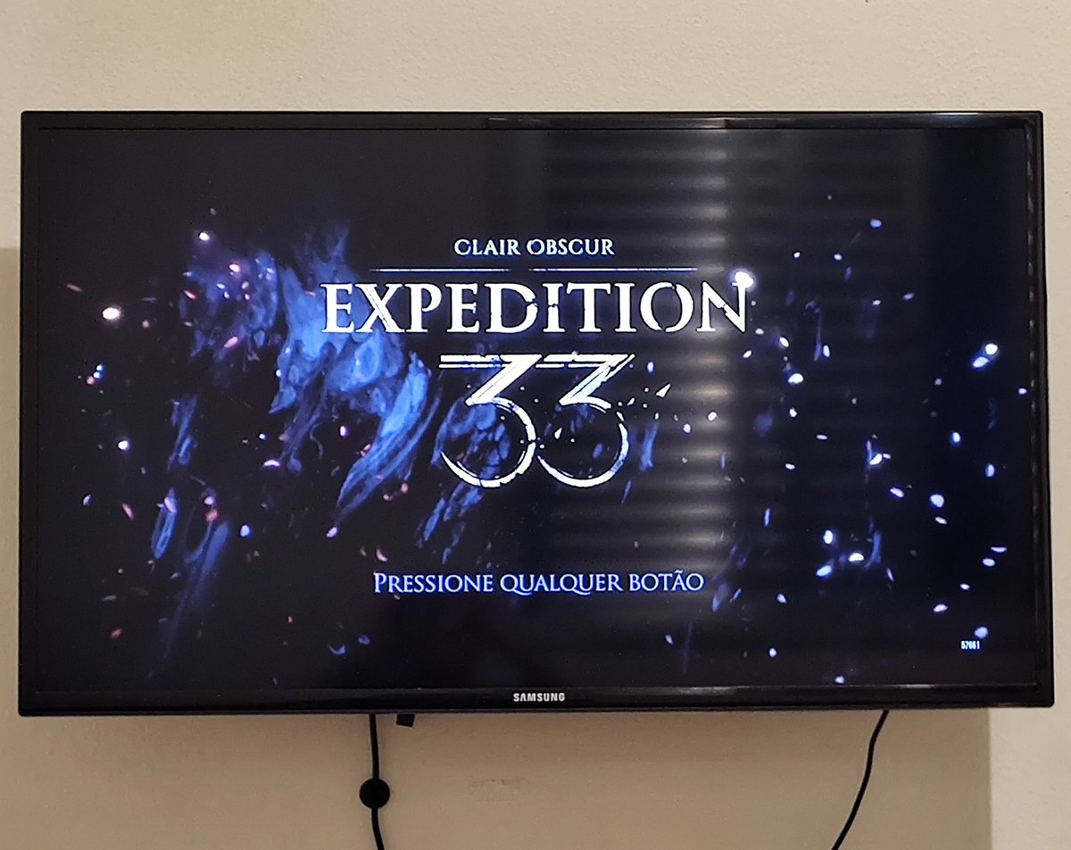 Finalmente comecei a jogar Clair Obscur: Expedition 33. Já preparei a caixa de lenço.