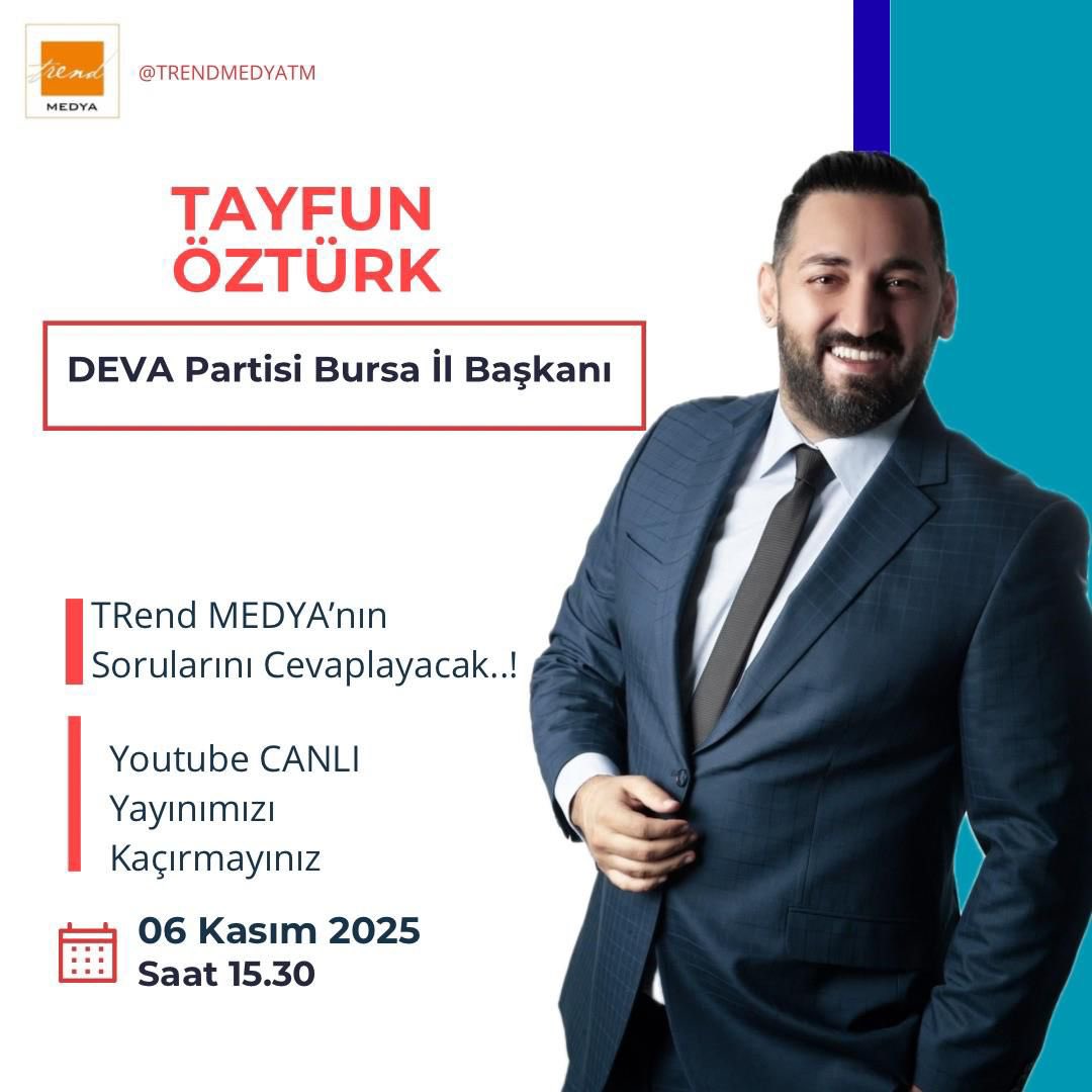DEVA Partisi Bursa İl Başkanlığı (@bursadadeva) on Twitter photo 