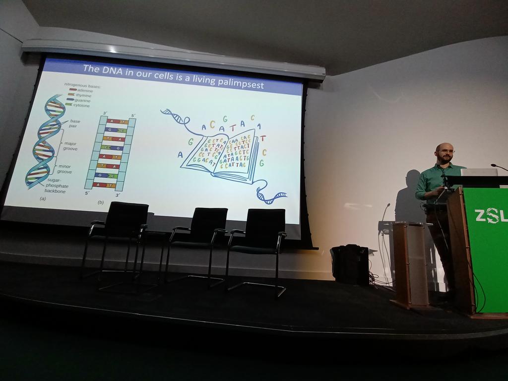 nigelrumble's tweet image. Last lecture of 2025 at @OfficialZSL
With a star lineup of scientist Dr Patricia Brekke, Dr Charley Yen and 
Dr Alex Cagan on the Genomic Research programmes they are individually working on.