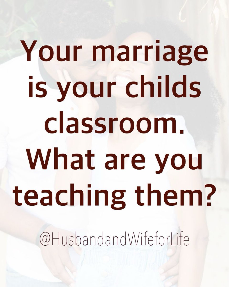 What are you teaching your children?

#MarriageAndFamily #FamilyGoals #StrongMarriage #MarriageMatters #ParentingAndMarriage #HusbandAndWifeforlife #MarriageWisdom #FaithAndMarriage #OurFamilyStory #BlessedMarriage #FamilyFirst #MarriageJourney #LoveAndMarriage #GrowingTogether