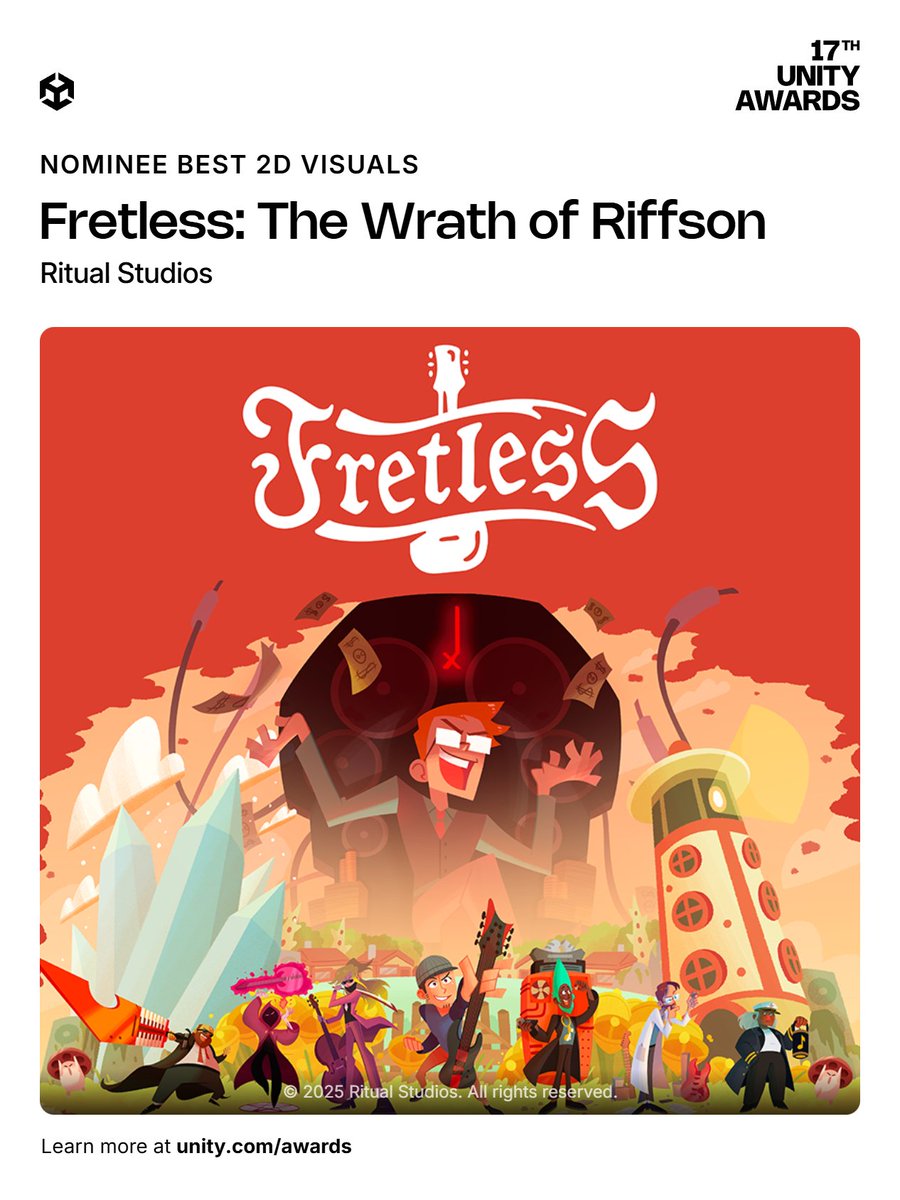 Fretless 🎸Out Now on Steam!🎸 - Ritual Studios tweet media