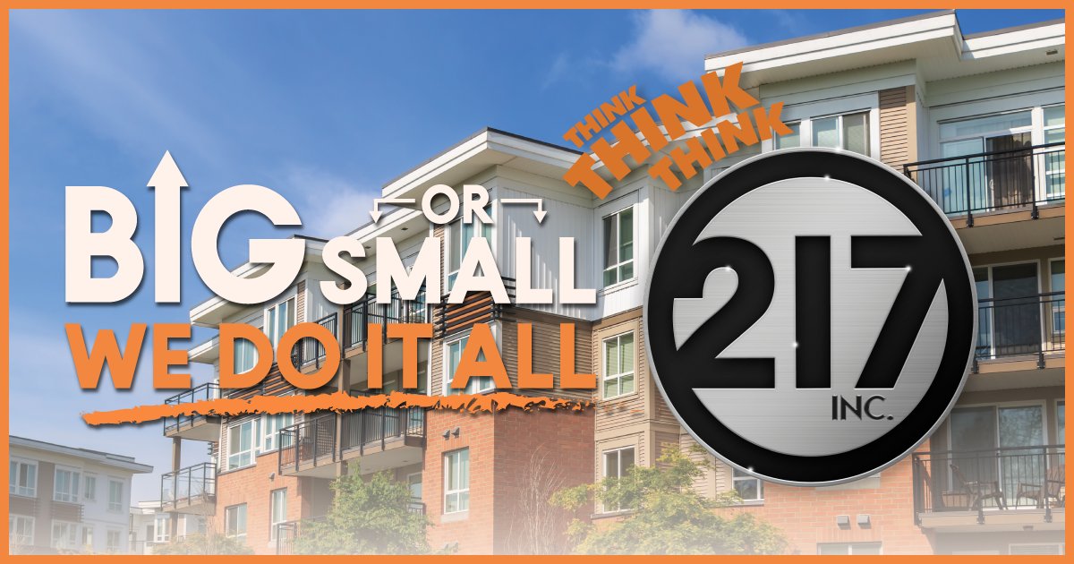 Same great company. Same great service. 
Big or small, we're here for YOU! 🫵

Schedule your service today! Give us a call/text at (217)281-1650, or you can always book your appointment online at 217inc.com/request-servic…