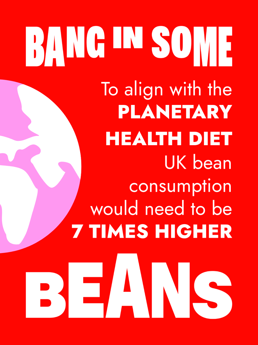 Beans are one of the most affordable, sustainable, and versatile staples. But are people in the UK eating enough of them? 🫘 A new campaign by <a href="/Food_Foundation/">The Food Foundation</a> &amp; <a href="/VegPowerUK/">Veg Power</a> want to double bean consumption by 2028. Check more #bean facts here: hubs.ly/Q03RRlWT0