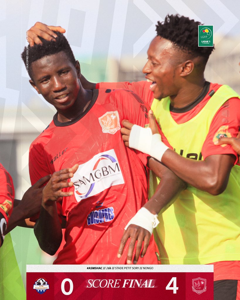 HACofficiel's tweet image. 🏆 #Ligue1Guicopres
Fin du match | 𝐀𝐒𝐌 𝐒 0 - 3 𝐇𝐀𝐂

Triplé de Gnagna Barry et victoire 3-0 des Matamkas à l’extérieur 💥

#PanAfricanTeam #ASMHAC #J1 #Ligue1Guicopres