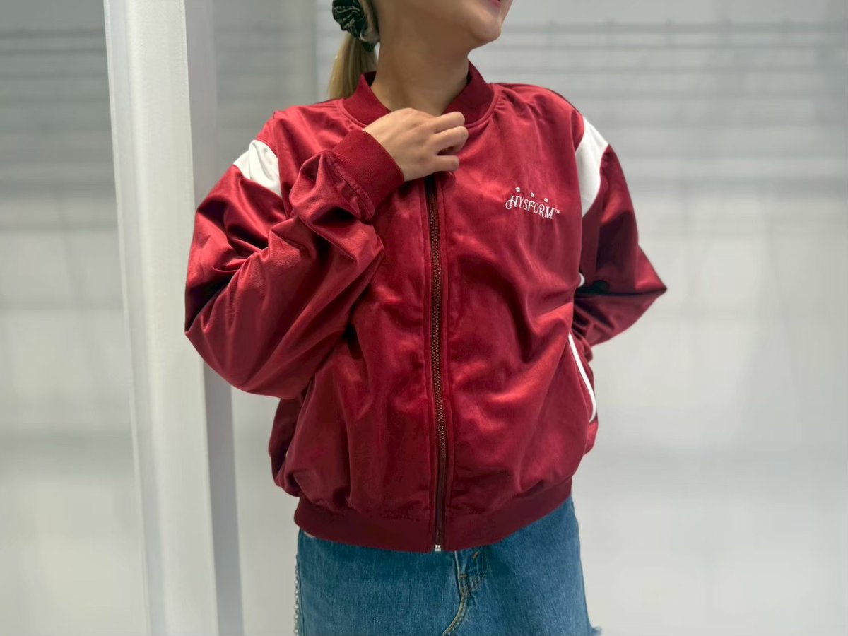 HYSFORM ジャケット FULL ZIP VARSITY VELOUR JACKET | HYSFORM™ | VERTICAL GARAGE