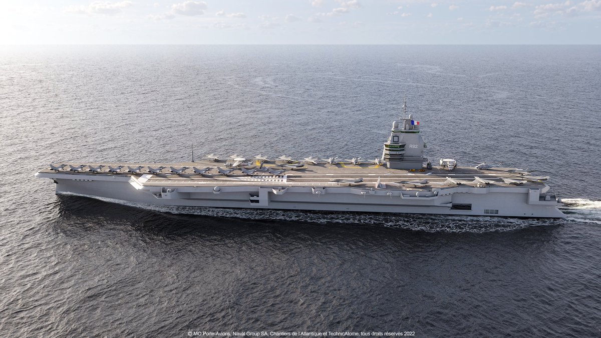 top_force's tweet image. ⚓️🇫🇷 Selon la Loi de programmation militaire #LPM2024_30, deux études sur l’éventualité de doter la @MarineNationale de deux porte-avions #PANG devront être remises en 2028 au Parlement.