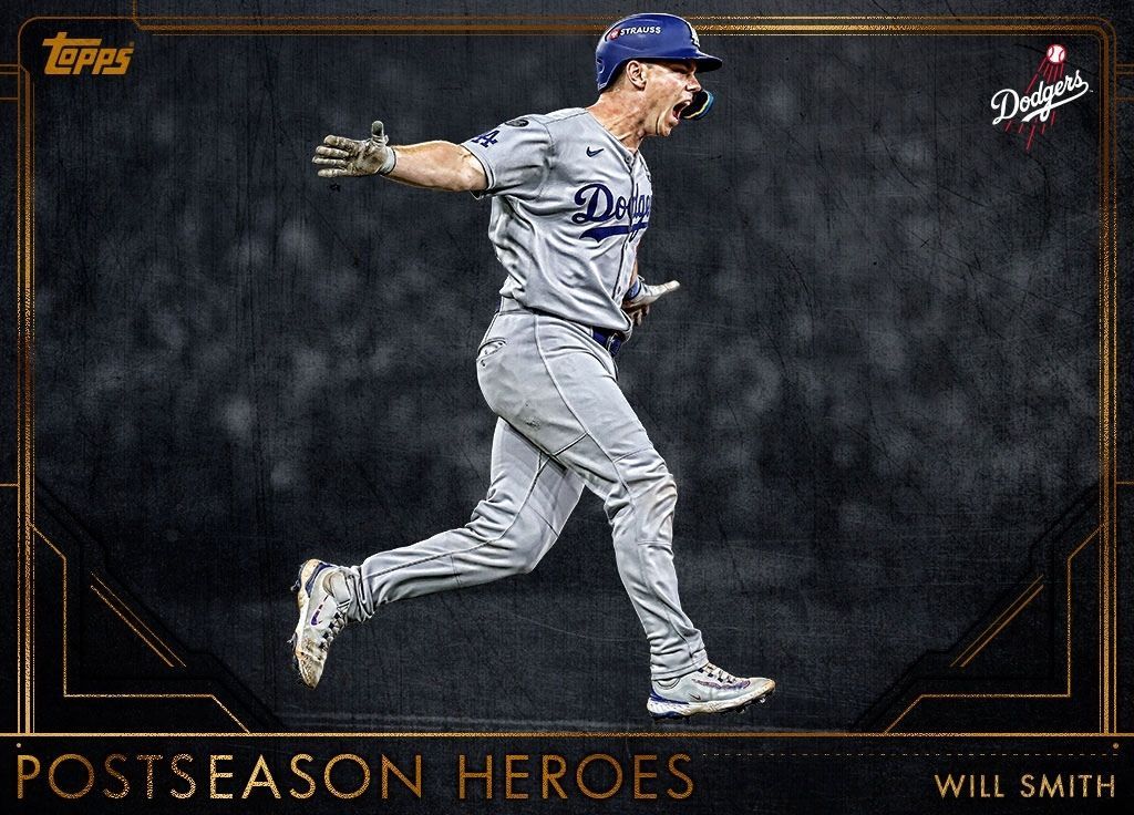 ToppsBUNT's tweet image. 🏆 Celebrate the superstars of the Dodgers' championship run in the #WorldSeries edition of #Postseason Heroes! #BUNT25 #LetsGoDodgers

🗞️ More: buff.ly/suSnBad