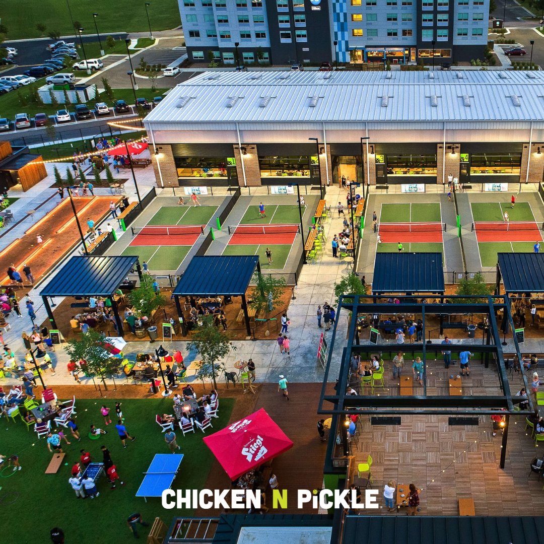 Coming to the KSHSAA State Championships?  Chicken N Pickle is the spot to hit for pre-game fueling up or post-game celebrating! 🏓🍗 

We’re just 7 minutes from Stryker Sports Complex—so no excuses. 😉 

👉 Lock in your spot with CNP Teammate: bit.ly/CNPTeammate