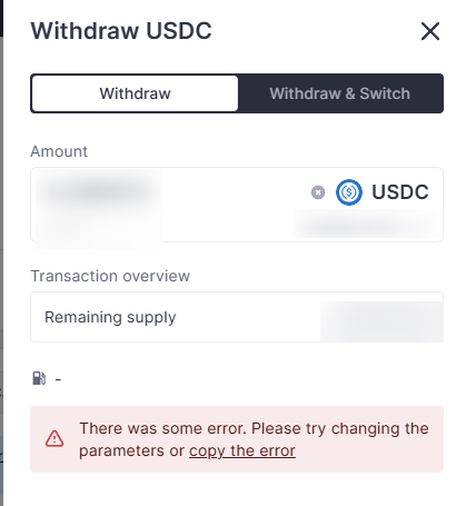 0xEGA's tweet photo. @kpk_io @gnosischain @aave Nice but if you can't withdraw how we can migrate? do you have any suggestion ? aave frozen all and dashboard show supply and borrow at 100% https://t.co/EjZi9KQuCY