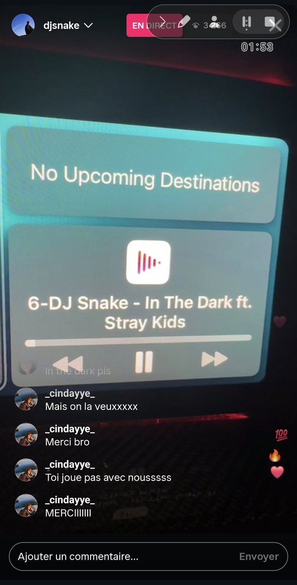 lightshawci's tweet image. DJ Snake talking on his insta live about how he met Stray Kids
He want to play a part of the song but his team say NO 
J&apos;aime le fait qu&apos;il a teasé la chanson quand même ahah