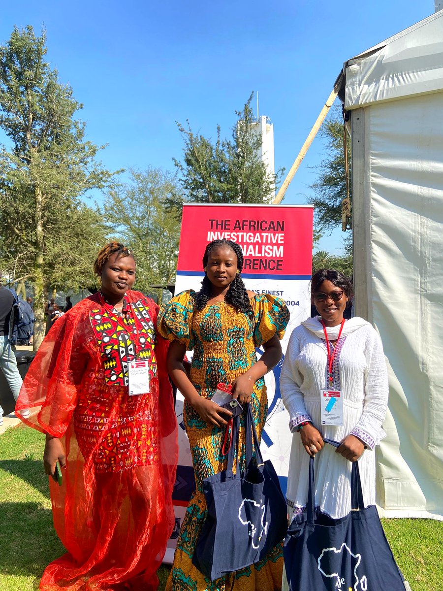 Première journée à l'<a href="/AIJC_Conference/">African Investigative Journalism Conference</a>
Fière d’y représenter la voix des femmes journalistes, fact-checkeuses et engagées pour une info libre et responsable. 💪🏾✍🏾
#InvestigativeJournalism #WomenInMedia #FactChecking #JournalismeFéministe