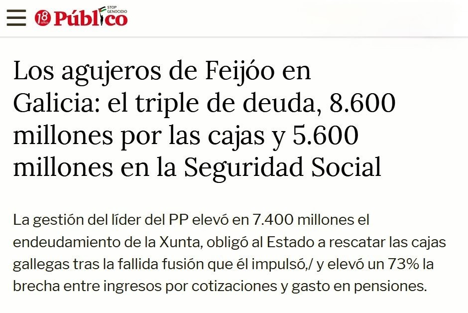 Tú si que estás tipificado <a href="/NunezFeijoo/">Alberto Núñez Feijóo</a> , eres el político más mediocre e inepto de este país !!