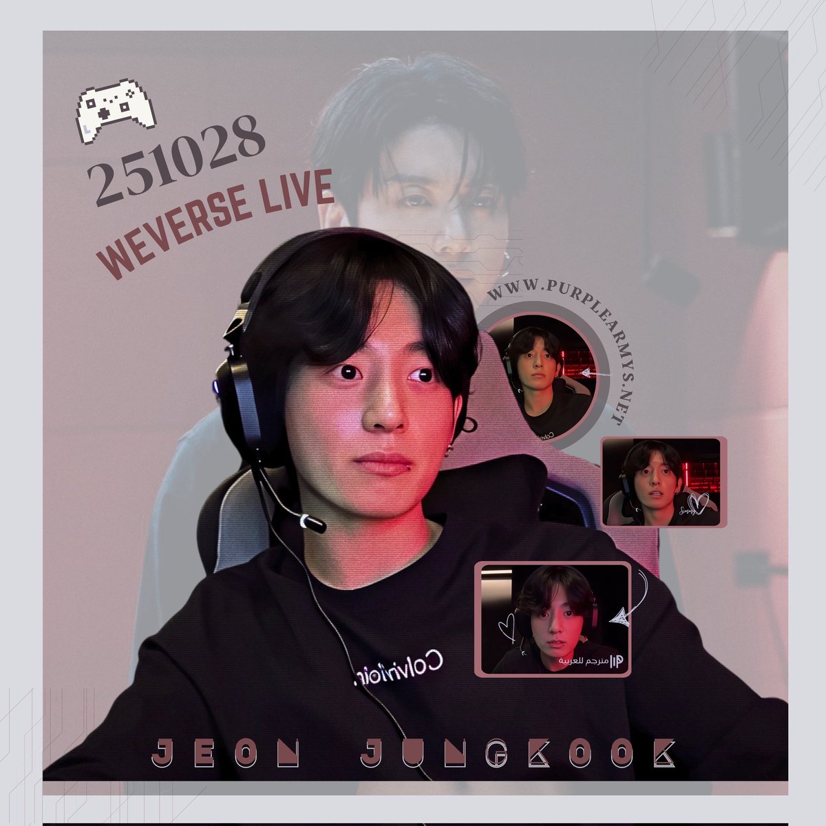 ترجمة || 🐰

يجيء أميرُ كالفن الفاتن، ليُشمِّر عن كمّه ويخوض لعبًا شيِّقة، مع مُداخلةٍ من هاوي اللَّعب سوكجين، فيُظهران لنا ملامح الحياة اليوميَّة لدى بانقتان، بما فيها من عفويَّةٍ تنسبط لها الأسارير، ونِعَمٍ على هيئة لُقيا.

البث الأول: 
🔗:purplearmys.net/movie/jungkook…
البث الثاني: