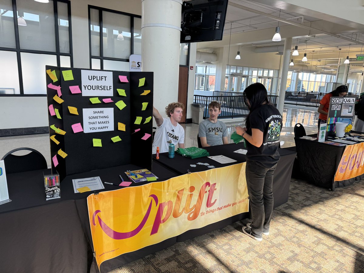 SMSUSAAC's tweet photo. Stop and visit our Uplift booth at Fresh Check Day! Opportunity to learn more about the Green Bandana Project. https://t.co/DgGrb1HJke