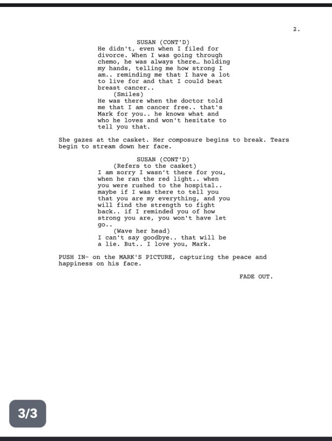 Fade_wera's tweet image. Reality check: you will nearly lose your mind trying to make it as a screenwriter, as anything really. But it will be worth it.

Keep going mates❤️

#screenwritingtwitter #Wednesdayvibe