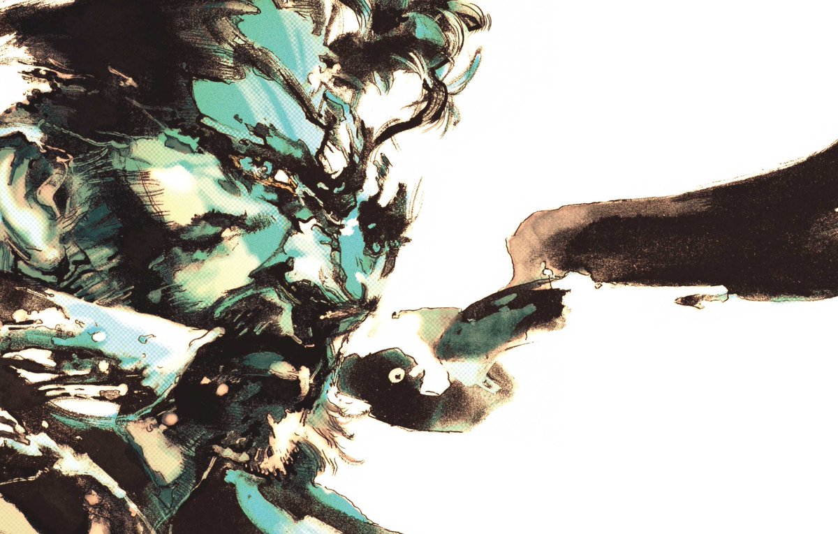 Metal Gear Solid 3: Snake Eater (2004)
Art by Yoji Shinkawa