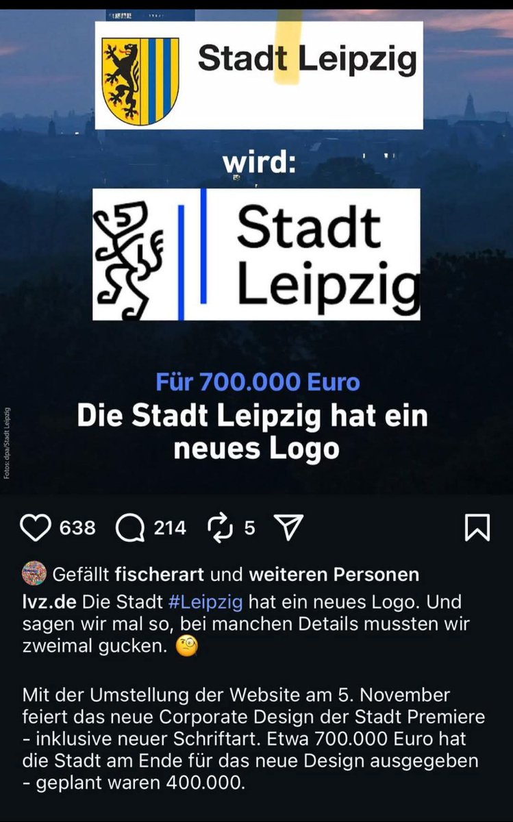 Geldverschwendung - eine Spezialität der späten BRD.