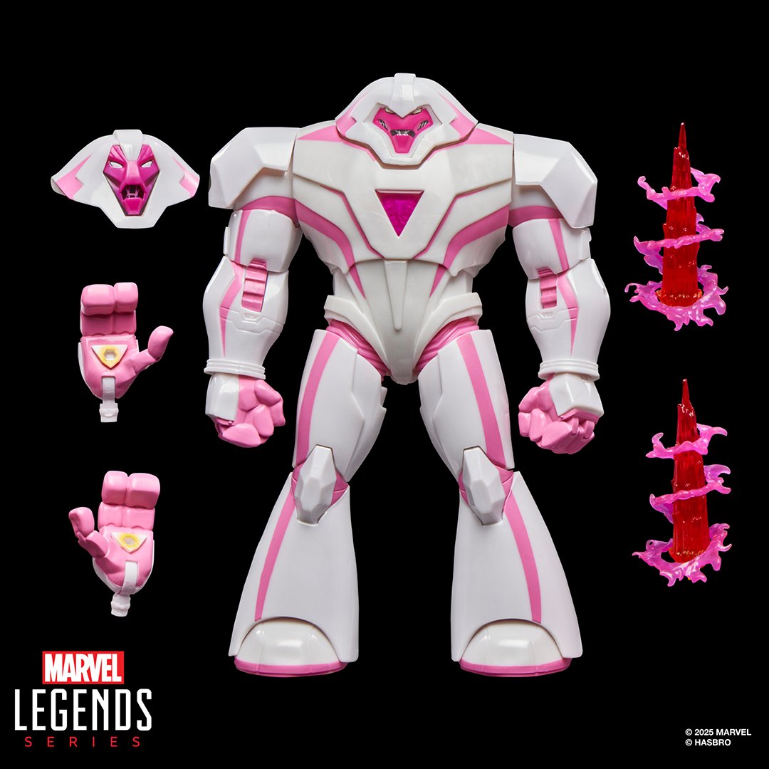 HasbroPulse's tweet image. From a future ruled by fear comes the ultimate Sentinel.

The #MarvelLegends Series #XMen’s Nimrod Sentinel looms large with comics-inspired deco, blast effects, and alternate parts.

Pre-order now on #HasbroPulse!

🔗 go.hasb.ro/ShopMarvel