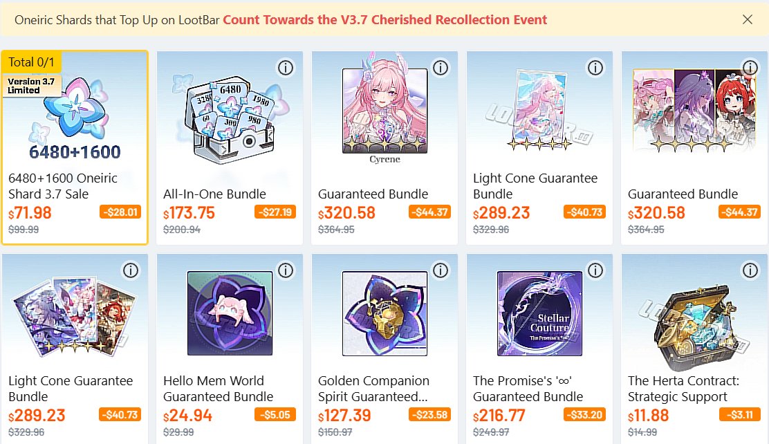 Over 100 users have already used our store - thank you!!

The limited bundles for Cyrene are still available! 
Also, if you’re a new user, you’ll pay even less thanks to the coupon!

If you’d like to ask for more information, feel free to send a DM anytime!