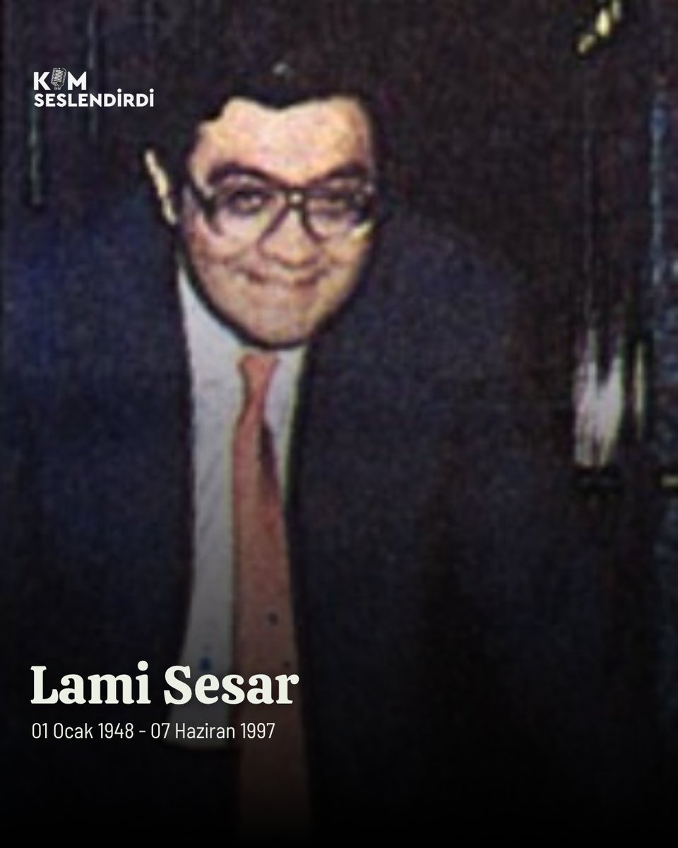 kimseslendirdi's tweet photo. 1980'lerin ve 1990'ların efsane reklam sesi, oyuncu, sunucu ve spiker Lami Sesar'ın daha önce pek bilmediğimiz bir fotoğrafı.

#kimseslendirdi #lamisesar https://t.co/wmIpVH7m60
