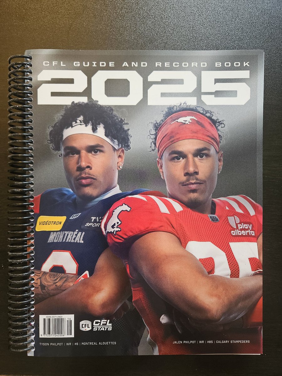 MarissaTurton's tweet photo. Got my copy of the 2025 CFL Guide &amp; Record Book today. It feels surreal to see my name included in such a legendary piece of Canadian football history. I am grateful to have contributed to it. https://t.co/3zMJB9OBHW