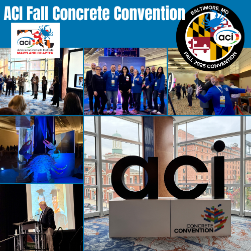 MDChapterACI's tweet photo. 🏗️ What an incredible week at the ACI Fall Concrete Convention in Baltimore!
Thank you to all those who attended, presented, and sponsored! 
#ACIConcreteConvention2025 #ACIMarylandChapter https://t.co/TFNwCG1Gli