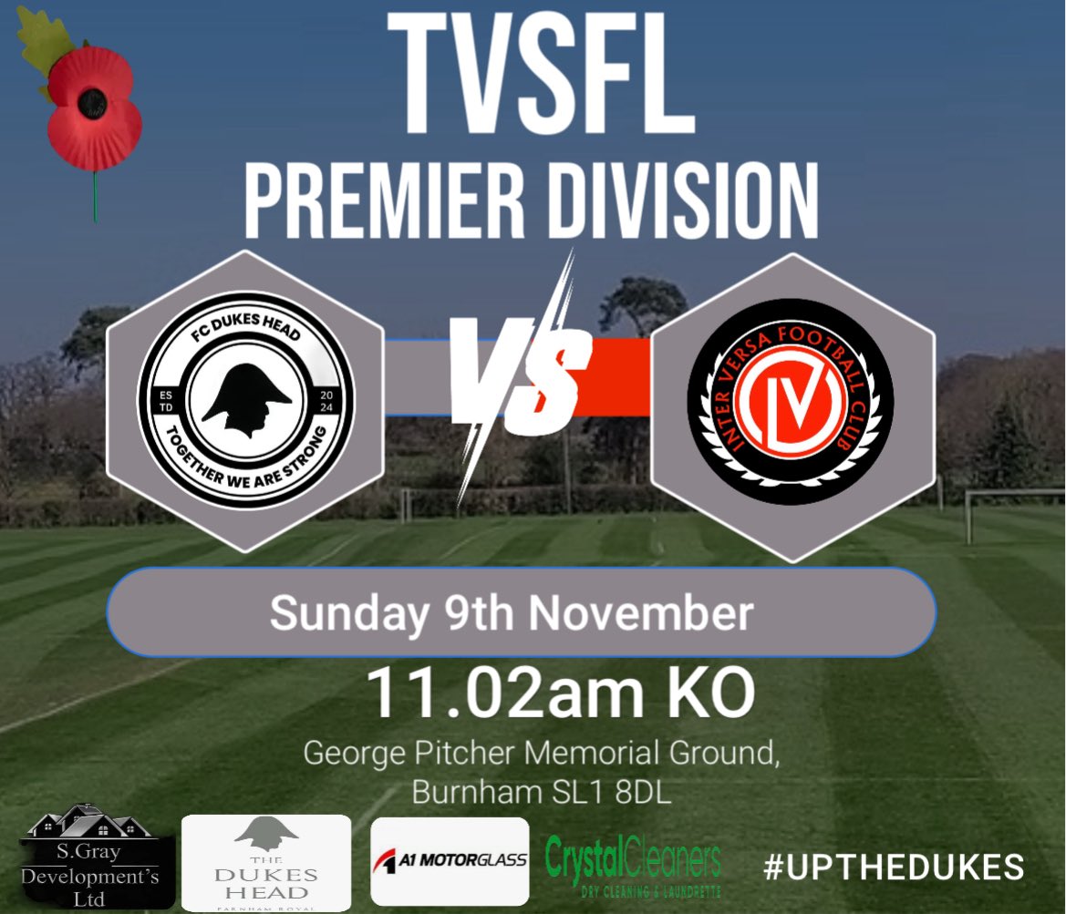 The big one - not to be missed this Sunday!!

#UpTheDukes