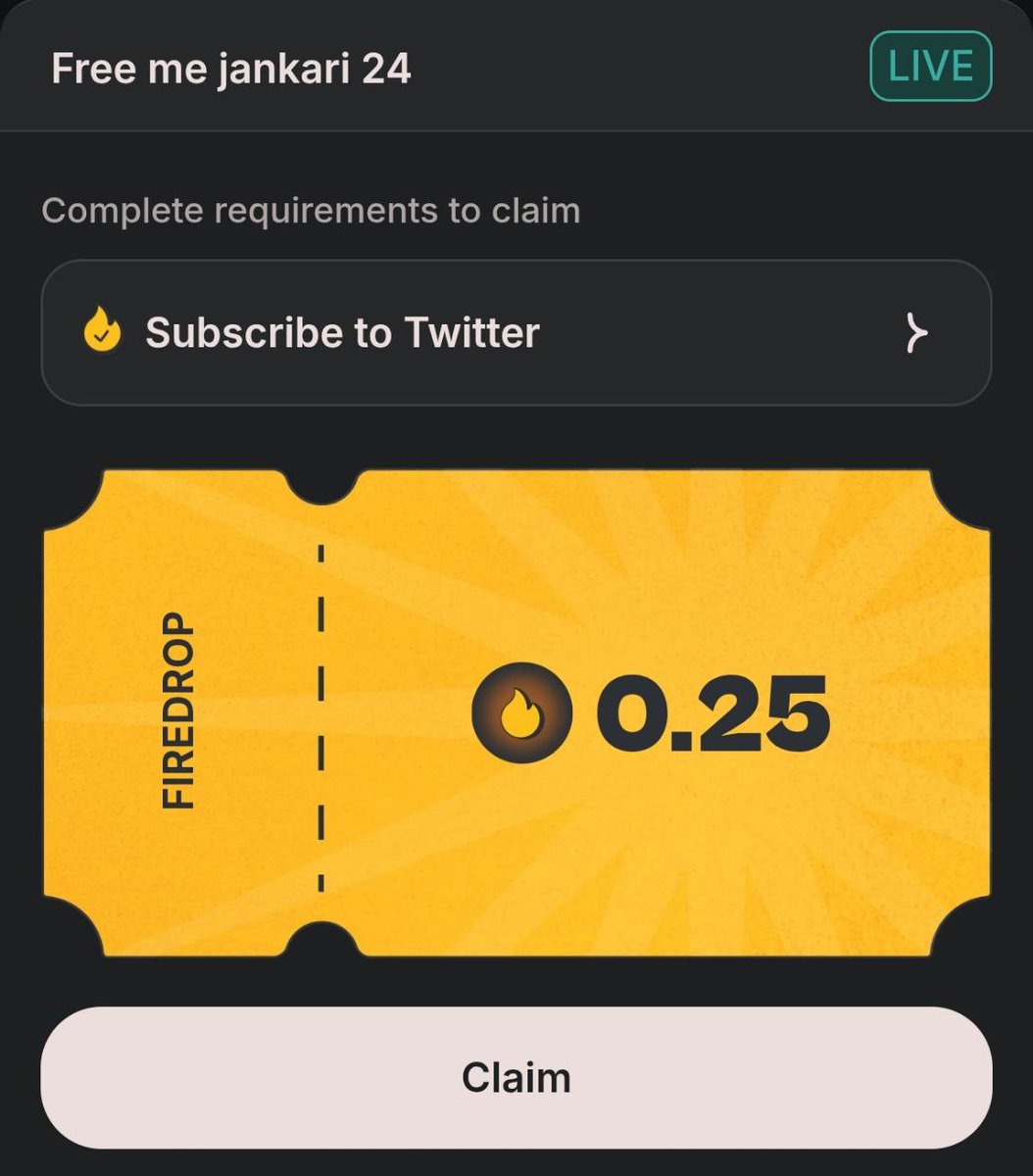 MehedyRiyadh's tweet photo. Firedrop $HOT

https://t.co/1o3pUzNaek https://t.co/w1Kb5Ni4U9