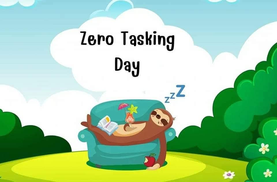 kayaldevaraj's tweet photo. நவம்பர்
#ZeroTaskingDay
#பூஜ்ஜியபணிதினம்
இது ஒவ்வொரு ஆண்டும் நவம்பர் மாதம் முதல் ஞாயிற்றுக்கிழமை கடைப்பிடிக்கப்படுகிறது https://t.co/ioKyBGpX9q