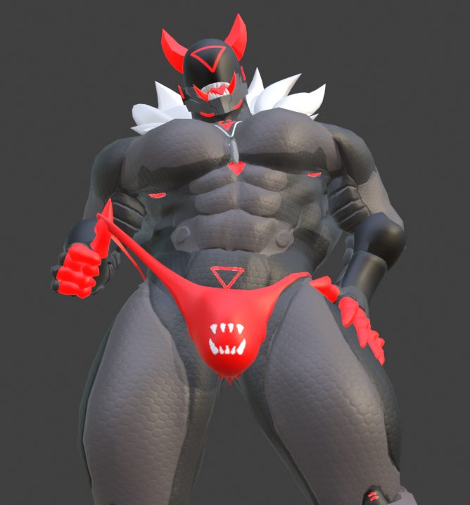 Damn red looks good on me
Thanks <a href="/augghles/">AUGH</a> for the model pose and teasers