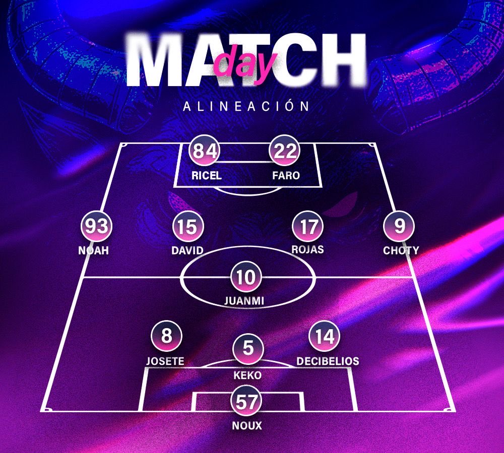 #MATCHDAY 

Hoy salimos a la caza🩸

🏆I <a href="/PLGeFootBall/">PLG España</a> 
✈️I <a href="/RhynoEsports_/">Rhyno Esports</a> 
🗓️I Jornada PLG
⏰I 22:40

🏆I <a href="/VPG_Spain/">Virtual Pro Gaming España</a> 
✈️I <a href="/CFIAlicanteSpor/">CFIAlicanteSports</a> 
🗓️I Jornada VPG
⏰I 23:00

🏆I <a href="/VPG_Spain/">Virtual Pro Gaming España</a> 
✈️I #KAKIS 
🗓️I Jornada VPG
⏰I 23:20