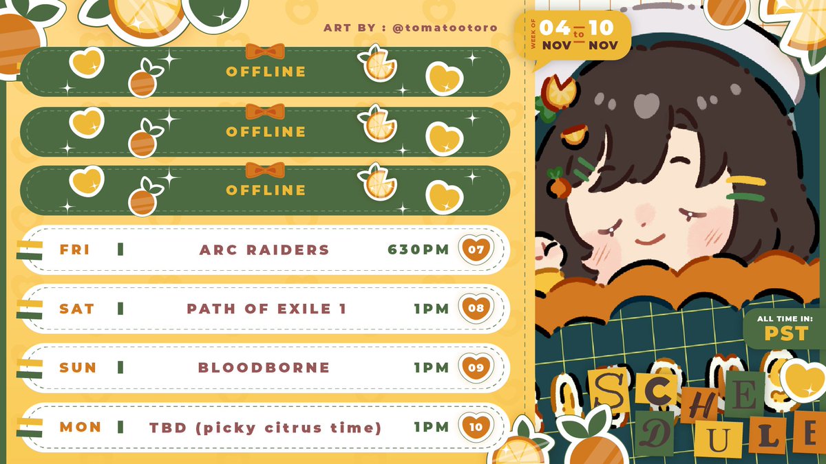citrus sunshine 🍊 clumsy 2d idol !!! tweet media