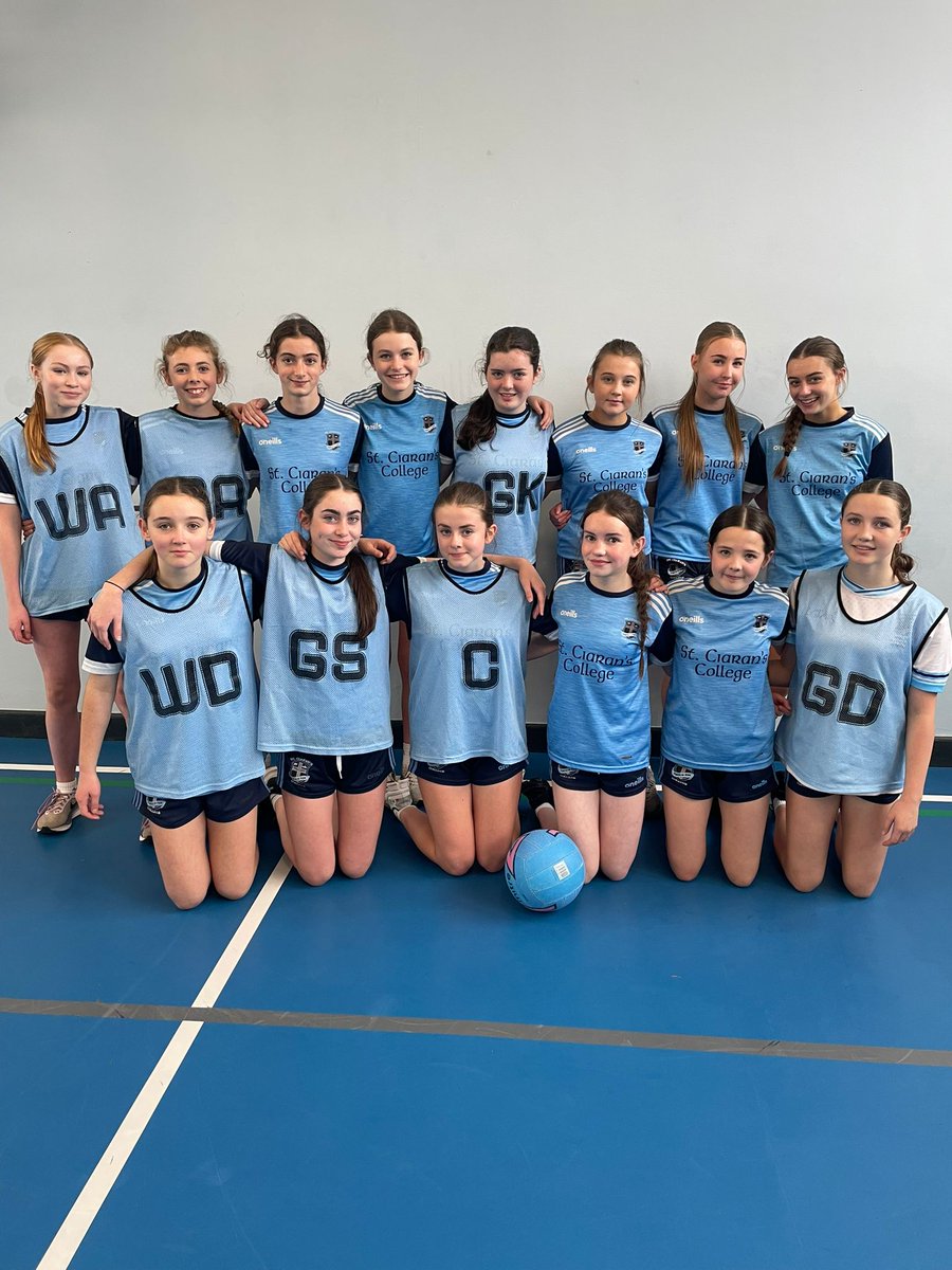 Our Year 10 netball team were in action this week! They won all of their games in the Tyrone &amp; Fermanagh Netball blitz and are now through to the Cup Finals! Well done girls 👏 <a href="/stciaransballyg/">St Ciaran's College</a>