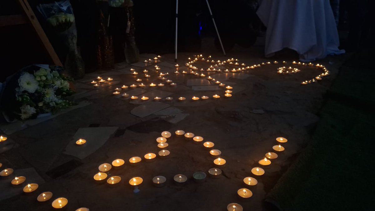 IOL's tweet photo. Candlelight vigils are being held in Reiger Park, Boksburg in the wake of the weekend’s mass shooting.
#ReigerPark #mass #shooting #candelight #vigils
📷: Timothy Bernard/Independent Newspapers https://t.co/8ADLxT08hO