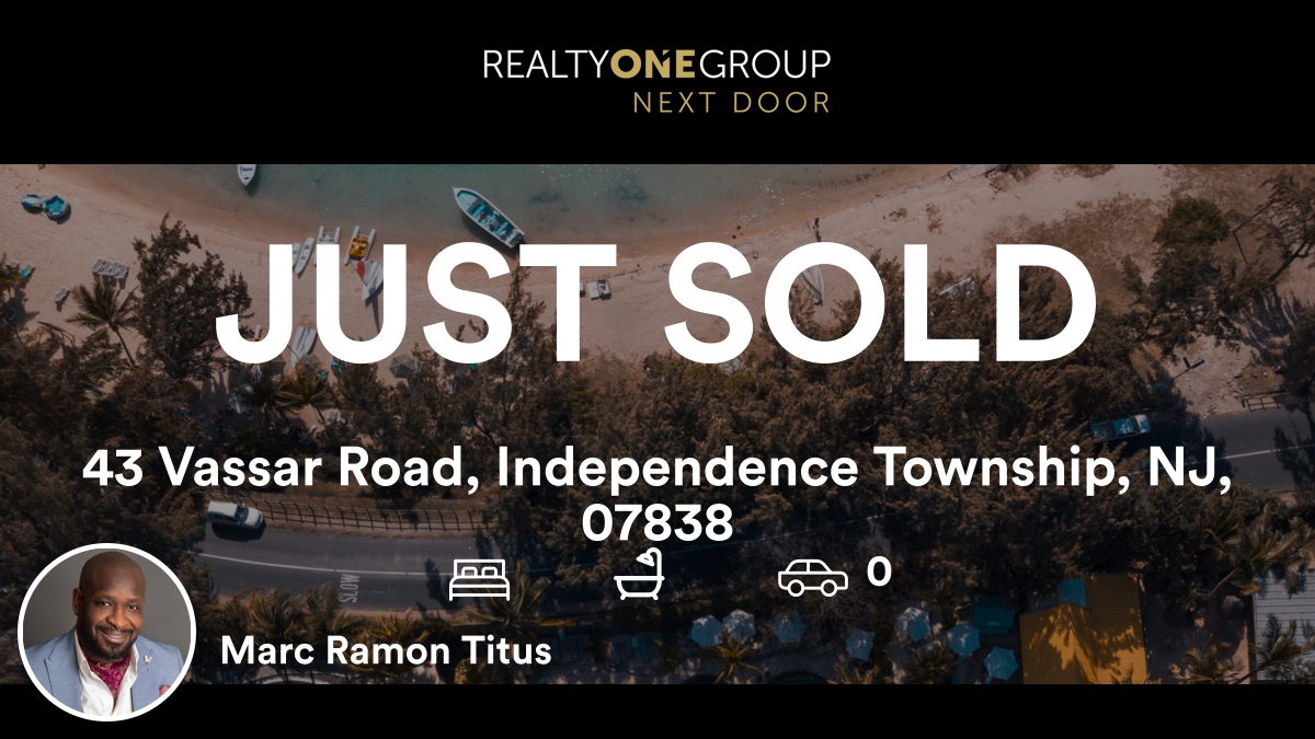 NJRealtyFox's tweet photo. 📍 43 Vassar Road, Independence Township, NJ, 07838

My latest sale on RateMyAgent.
NJ L1329126
https://t.co/MjoQGKCrf5

...
#ratemyagent #realestate https://t.co/e6DKlz2k7Q