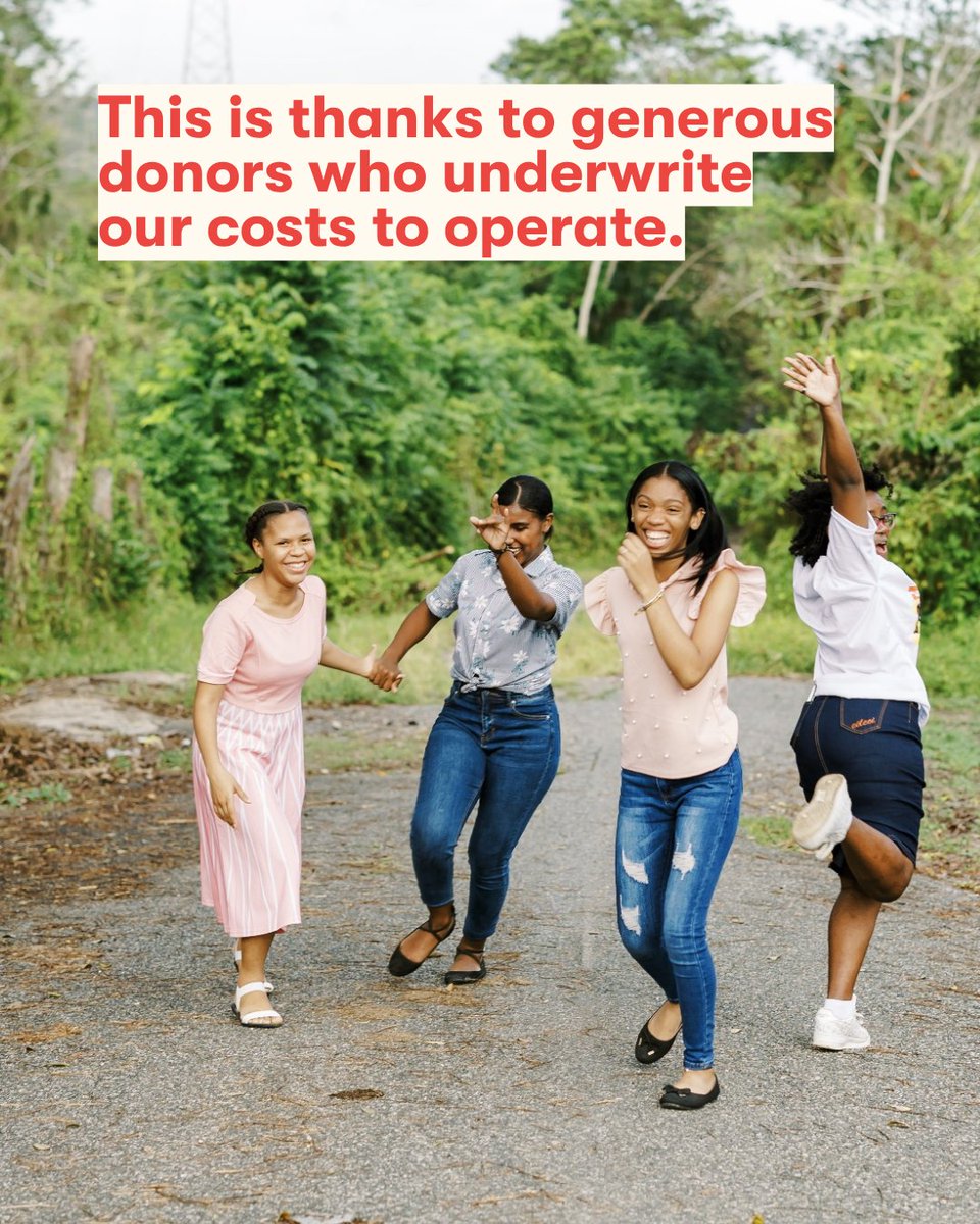 ✨ Did you know? 100% of your gift to VOW for Girls supports community-based groups ending child marriage—thanks to donors who cover our operating costs. Learn how your support fuels grassroots change: vowforgirls.org/about?c_src=vo…

#EndChildMarriage #GirlsNotBrides