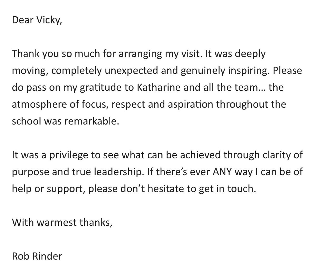This is nice! 🥰

Thanks Rob! ⁦<a href="/RobbieRinder/">Rob Rinder</a>⁩

If you want to visit Michaela, just sign up on the website:

Michaela.education