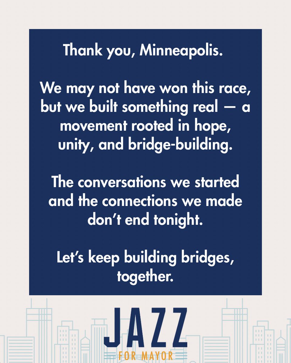 Thank you for everything, Minneapolis. Let’s keep building bridges, together. 🏙️💙