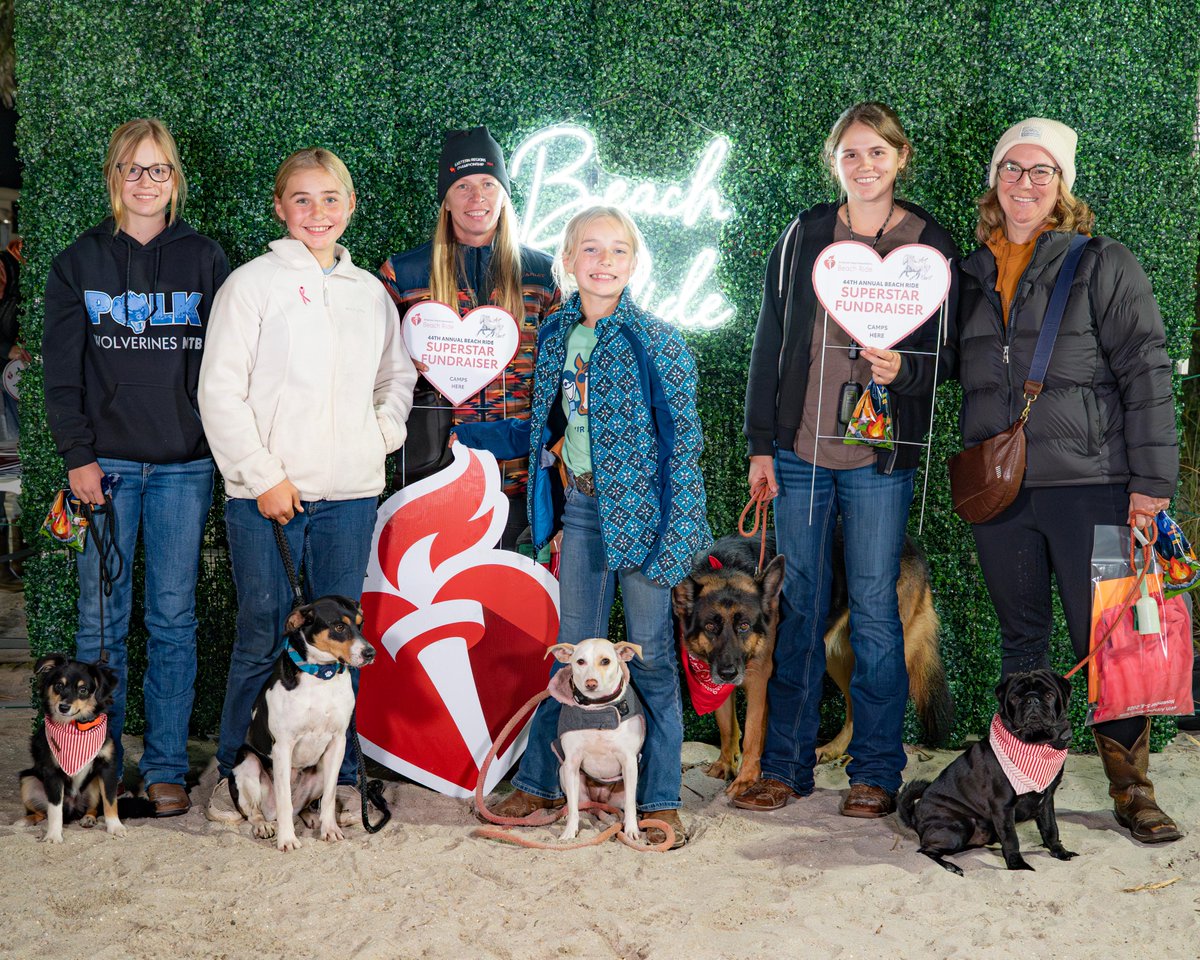 The American Heart Association Beach Ride is underway in Myrtle Beach! This unique event brings together riders &amp; horses from across the nation to camp, ride, and raise critical funds &amp; awareness in the fight against heart disease and stroke. Learn more: spr.ly/60147M7Zr