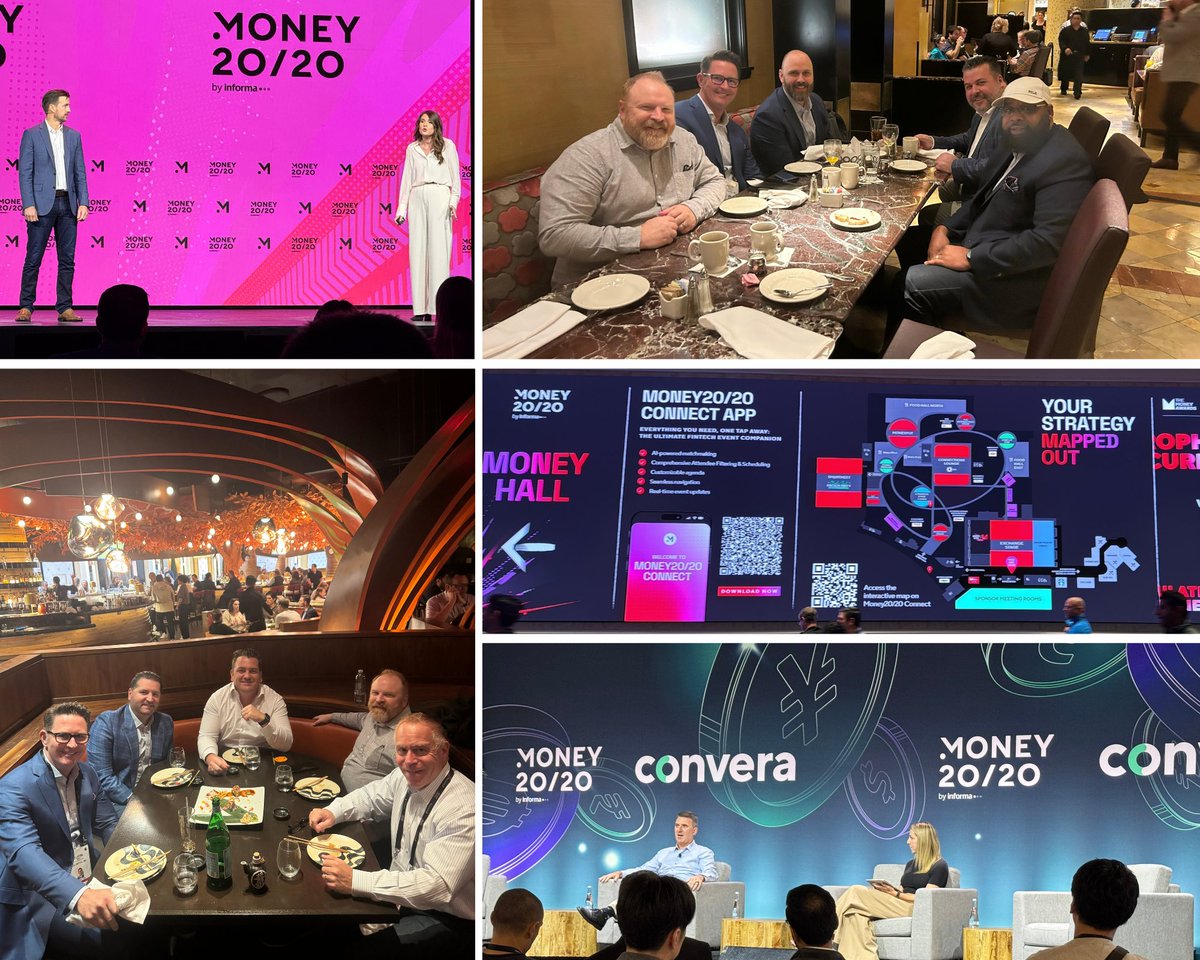 Energized after an incredible week at #Money2020USA in Vegas! 🚀 Our team connected with other industry experts in payments, fintech, retail tech, and more—bringing back fresh insights and big ideas for what’s next. 💡@Money2020
