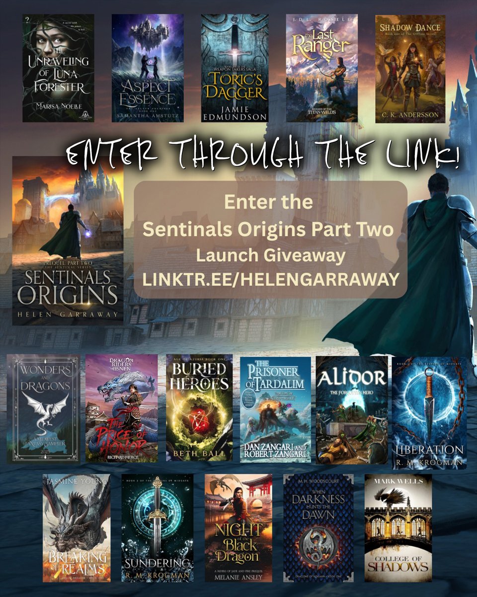 jdlrosell's tweet image. 17 books, all for you! Check them out from this wonderful collection of authors 📚📚📚 Best of luck if you enter!

#fantasybooks #epicfantasy #fantasyreader