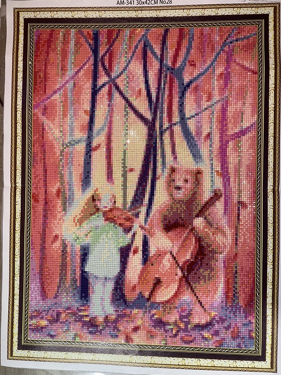 Coco_An2's tweet image. #ここのダイヤモンドアートコレクション⑰ 2025.11.6 完成

Title  熊と楽器
Artist Diamond Art AN
Shop BASE
Size 30×42
Type スクエア
Color 68

#ダイヤモンドアート
#ダイヤモンドアート好きな人と繋がりたい