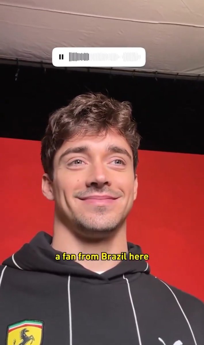 ele adorou ser chamado de charlinho 😭